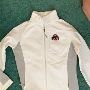 OSU white winter jacket